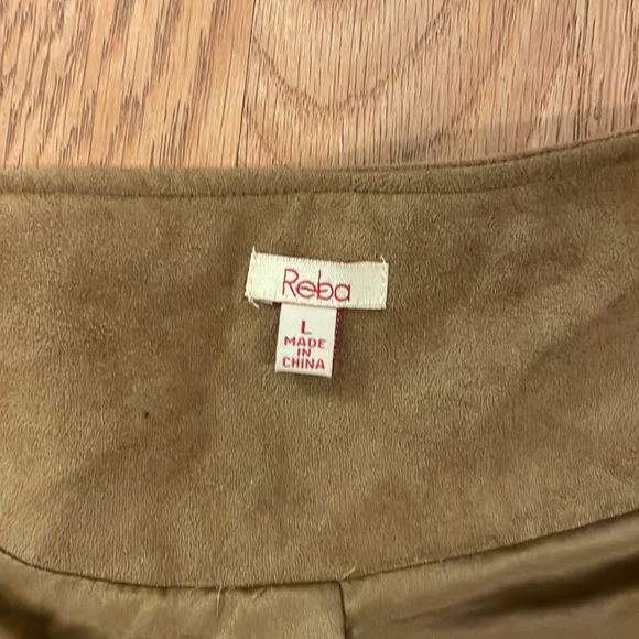 Fringe faux suede vest - Picture 2 of 2